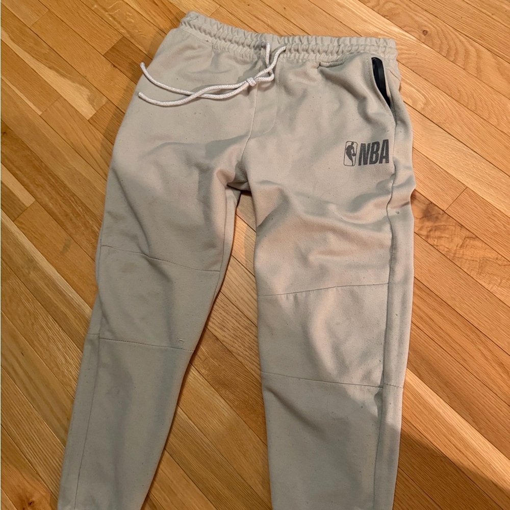 NBA Cream Joggers